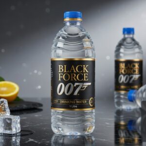 Black Force 007 Drinking Water Bottle